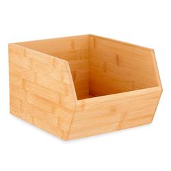 San Ignacio Organiseur empilable en bambou 25 cm collection Kinvara
