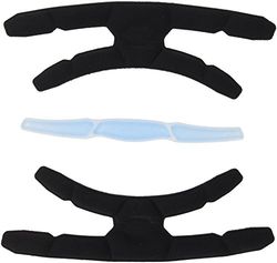 Met JGO. Gel Parachute Neg oorkussens oorkussen, unisex volwassenen, zwart, eenheidsmaat
