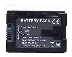 Amsahr Grade A de células de bateria (900 mAh, 7,4 V) para JVC BN VG107 cinzento