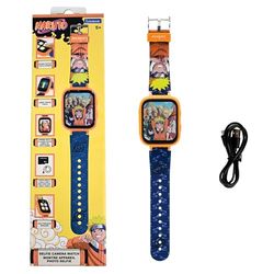 Lexibook, Naruto, Montre Appareil Photo Selfie, Écran Tactile HD, Appareil Photo 720p, Lecteur MP3, Haut-Parleur intégré, Dictaphone, Podomètre, 5 Jeux, Orange/Bleu, DMW070NA