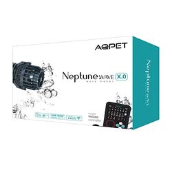 AQPET Neptune Wave Bomba de movimiento con soporte magnético para acuario marino 8.0 8.000 Lt/h, negro