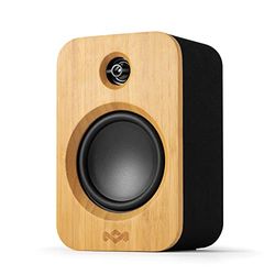 House of Marley Speaker Get Together Solo Bluetooth Portatile, Autonomia di 25 Ore, Ingressi RCA e AUX, Porta di Ricarica USB-C, Suono Stereo Ricco, Materiali Sostenibili, Bambù e Tessuto REWIND