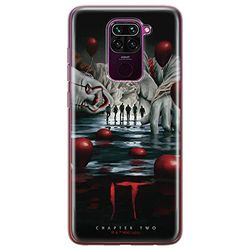 ERT GROUP mobiltelefonfodral för Xiaomi REDMI NOTE 9 originalt och officiellt licensierat Horror mönster It 022 optimalt anpassad till formen på mobiltelefonen, fodral tillverkad av TPU-plast