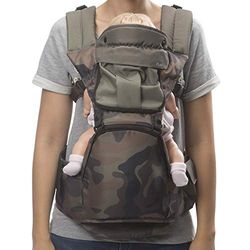 Play Mochi Mochila para bebé, cor camuflagem