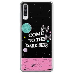 ERT GROUP mobiltelefonfodral för Samsung A70 originalt och officiellt licensierat Star Wars mönster 037 optimalt anpassad till formen på mobiltelefonen, fodral tillverkad av TPU-plast