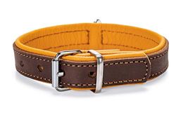 Karlie Halsband Rondo, breed L: 47 cm B: 27 mm bruin