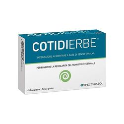 Specchiasol Cotidierde | 45 comprimidos | Sin gluten | Ayuda al transito intestinal