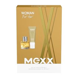 MEXX presentförpackning Woman Eau de Toilette 20 ml duschgel 50 ml
