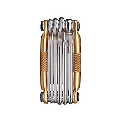 Crank 641300351104 Brothers Multi-10 Tool-conjunto de chaves e ferramentas para bicicleta dourada tamanho: Each, unissexo, ach