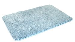 Kinzler J-10082/17 Scendibagno in microfibra 80x 150 cm, colore: Celeste