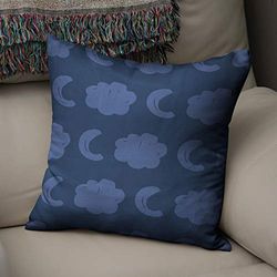 BonaMaison Fundas para Cojínes, Azul Funda de Almohada Silla Oficina Cama Decorativa Moderna Decoración del Hogar Habitación, 43x43 Cm - Diseñado y Fabricado en Turquía