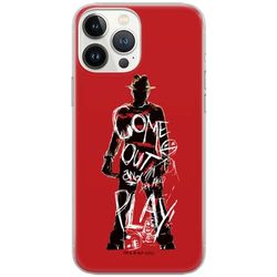 ERT GROUP mobiltelefonfodral för Iphone 13 PRO MAX originalt och officiellt licensierat Horror mönster Nightmare of Elm Street 006, fodral tillverkad av TPU-plast