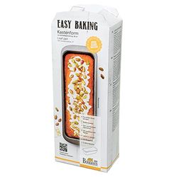 Birkmann 881075 Easy Baking Moule à Cake Métal Gris 30,0 x 9,0 x 9,0 cm