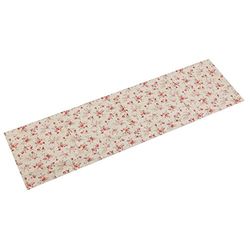 BigBuy Home Chemin de table Maggie Polyester, 44,5 x 0,5 x 154 cm, multicolore, Taglia unica, Étoiles et rayures