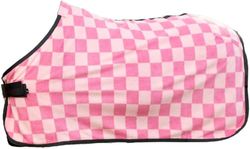 HKM Henni Couverture séchante pour shettys Rose Foncé/Rose 65