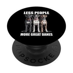 Gran perro danés PopSockets PopGrip Adhesivo