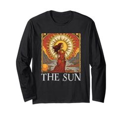 La Carta del Tarot Sol, El Sol, Amantes del Tarot, Lectores de Tarot Manga Larga