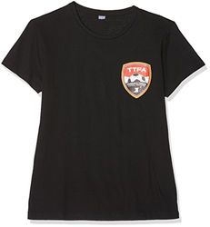 Trinidad and Tobago Logo, T-Shirt Donna, Nero, L