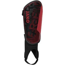 JAKO Protège-Tibias Competition Classic Rouge/Noir Taille M