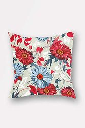 Lulu Home - Funda de Almohada, Multicolor, 45 x 45 cm