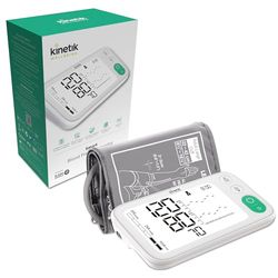 Kinetik Wellbeing Smart Blood Pressure Monitor - Used by the NHS - Automatic Upper Arm Blood Pressure Machine with Bluetooth & Universal Cuff (22-45cm) - Suitable During Pregnancy & For Diabetics