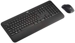 Logitech MK540 Advanced Wireless Keyboard and Mouse Combo for Windows, QWERTZ German Layout - Black