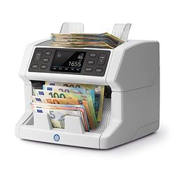 Safescan 2865-S - Multi-Language Mixed Banknote Counter with Advanced Counterfeit Note Detection in 7 Points