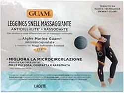 Guam - Snell massageleggings, med marin alger, svart (S - M (42/44))