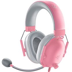 Razer BlackShark V2 X - Auriculares Gaming con Cable Multiplataparama (Diafragmas de 50mm TriForce, Micrófono Cardioide HyperClear, Ligereza y Comodidad, Compatibilidad Multiplataparama) Rosa