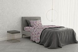 Italian Bed Linen MB Home Basic “Dafne” Bed Sheet Set, Kinki, Single