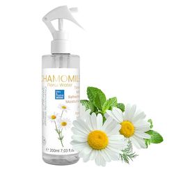 Bleu & Marine Bretania - Hydrolat Camomille Bio 200ml | Peaux Sensibles | Nettoyant, Revitalisant | Apaise Rougeurs | Lotion Tonique 100% Naturelle