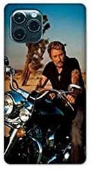 Beschermhoes voor iPhone 11 (6.1) Johnny Hallyday Moto