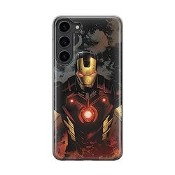 ERT GROUP mobiltelefonfodral för Samsung S23 PLUS originalt och officiellt licensierat Marvel mönster Iron Man 014 optimalt anpassad till formen på mobiltelefonen, fodral tillverkad av TPU-plast