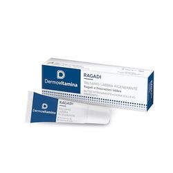 Dermovitamina Ragadi - Bálsamo reparador para labios, 8 ml