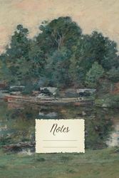 Notes: Lined Notebook Journal with Classical Vintage Art Aesthetic Design, 6x9, Ruled, 120 Premium Pages, 474