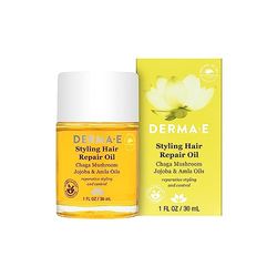 Derma-E Styling Hair Repair Oil for Unisex 1 oz Oil