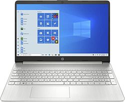 HP Computer portatile, 15.6 pollici Full HD Antiglare ultraslim SVA, Ryzen 7-5700U octa, 16GB di RAM, 512GB SSD, Windows 10 Home, 15s-eq2213nd, Argento