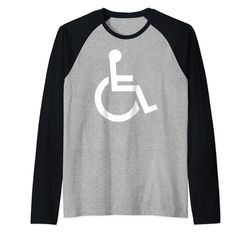 Símbolo de la silla Camiseta Manga Raglan