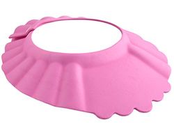 ISO TRADE Cap for Toddler Hat Pink/Blue Safe Shampoo Shower Protection Bath 1835 Accesorios para Ducha, Multicolor, Único