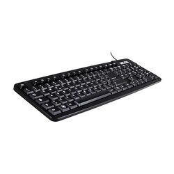 Nilox, Tastiera PC Multimediale, Tastiera USB con Tasti Multifunzione, Tastiera numerica, Standard, Multimediali, Volume, Accesso Diretto a Internet e Posta Elettronica, Layout Italiano, Nero