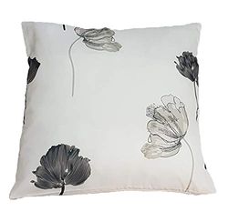 Duffi Home Funda cojín, Plata, 60 x 60 cm