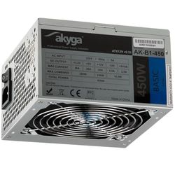 akyga Fuente, Ventilador de 120 mm silencioso Gris Gris Gris