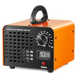 VEVOR Générateur d'Ozone Purificateur d'Air 12000 mg/h Générateur O3 pour Éliminer les Odeurs Commercial Industriel 90 W Grande Capacité Minuterie 0-120 min pour Chambres Voitures Animaux Domestiques