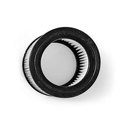 NEDIS Vacuum Cleaner Cartridge Filter | Replacement VCAC118BK | Motor Filter White/Black