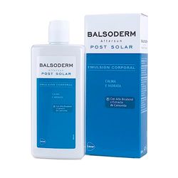 BALSODERM POST-SOLAR - Crema Post-Solar 300ml Reestablece el Equilibrio de la Piel, Hidrata y Repara Profundamente, Efecto Calmante y Balsámico, Acción Refescante y antirradicales libres.