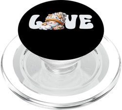 Kawaii Cat Dad Gnome Graphic For Cat Mom Who Love Cats PopSockets PopGrip para MagSafe
