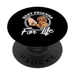 Cockapoo divertido Cockapoo con diseño para amantes de los perros «Best Friends» PopSockets PopGrip Adhesivo