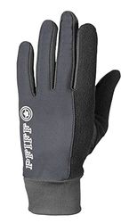 PFIFF 102464 Ridhandske Touchie 1", svart-grå M