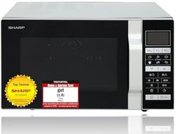 Sharp Home Appliances R860S Blat kuchenka mikrofalowa (Blat, Kuchenka mikrofalowa kombinowana, 25 l, 900 W, Dotyk, Srebrny)