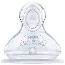 Nuk 10124014 Betina para biberão 0-6 Meses (2 peças)